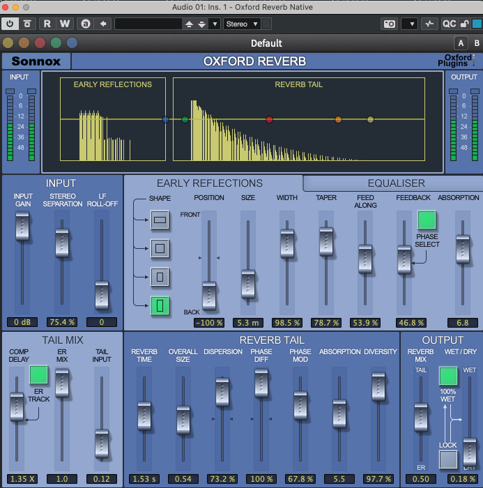 Sonnox Oxford Reverb